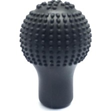 Calperia Silikon Vites Topuzu Kılıfı Masajlı Yuvarlak Siyah