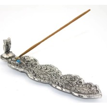 Tp Buğz Metal Kayık Baykuş Tasarımı Tütsülük Model 2