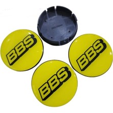 Calperia Bbs Damla Geçme Jant Göbek Kapağı 4’lü Set 55/58MM Sarı