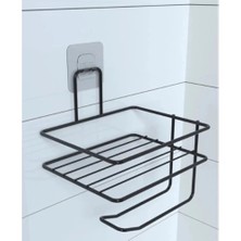 Tp Buğz Pratik Yapışkanlı Metal Tuvalet Kağıdı Tutucu