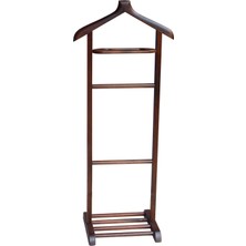 Normadia Şık ve Dayanıklı Tekli Koyu Ceviz Ahşap Uşak, Modern Tasarım