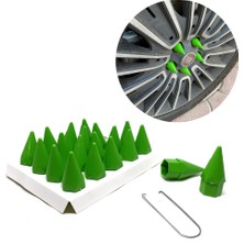 Calperia Sivri Mermi Bijon Kapağı Sökme Aparatlı Yeşil 17MM