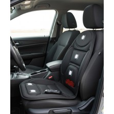 Tp Buğz Sırt ve Bel Için Isıtmalı Masaj Minderi Çok Bölgeli Tasarım