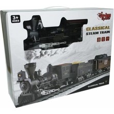 Tp Buğz FF-1613A Işıklı ve Sesli Classic Buharlı Tren