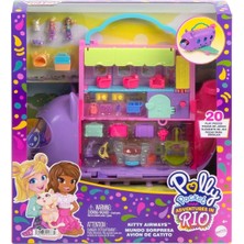 Tp Buğz HWP19 Polly Pocket Adventures In Rio Uçak Oyun Seti