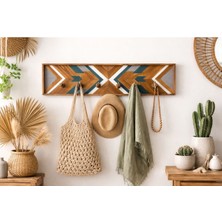 Normadia Şık Ahşap Portmanto Askılık, Modern Antre ve Giriş Dekoru