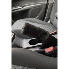 Calperia Yumuşak Peluş El Freni Süsü Siyah