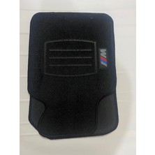 Özgürce Özel Kesim Siyah Halı Paspas Seti 4 Parça, E34 Serisi, 1988-1996