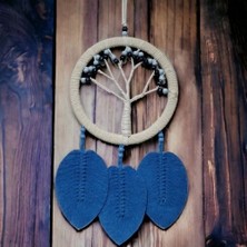 Tp Buğz Rüya Kovan Hayat Ağacı Dream Catcher Mavi