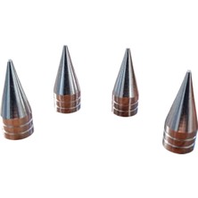 Calperia Alüminyum Sivri Sibop Kapağı Krom I 4'lü 32MM