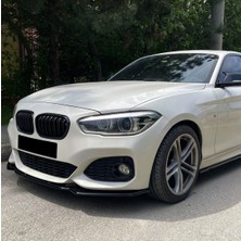 Aftermarket Bmw F20 F21 2015-2019 M Paket (M Sport) Ön Lip Parlak Siyah