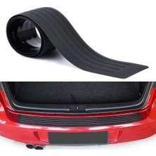 Calperia Arka Tampon Üstü Bagaj Eşiği Koruyucu Şerit 90CM Siyah