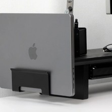Clue Design Monitör Yükseltici Uyumlu Dikey Laptop Tutucu – Yer Kazandıran Stand