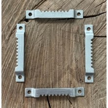 Normadia Gri Timsah Tablo Askısı, 100 Adet, 8X57MM, Kolay ve Güvenli Kullanım