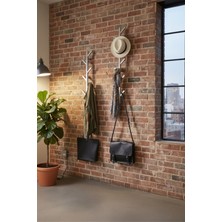 Normadia Modern Metal Duvara Monte Vestiyer Portmanto, Şık ve Minimal Tasarım