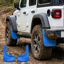 Calperia Universal Yumuşak Paçalık Tozluk Çamurluk 2'li Set Mavi