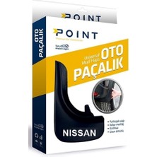 Calperia Nissan Paçalık Tozluk Çamurluk Siyah 2'li