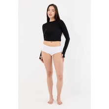 Naphor Air Beyaz Boyshort Külot