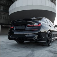 Aftermarket Bmw G20 G21 2018-2022 M Paket Arka Flap Parlak Siyah 2 Parça