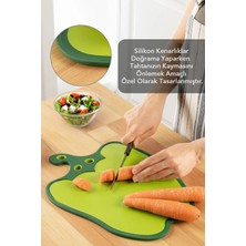 Dolma Biber Figürlü Kaydırmaz Kesme Tahtası Doğrama Panosu - Lisinya