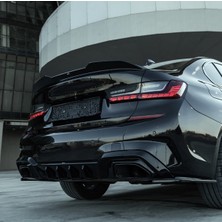 Aftermarket Bmw G20 G21 2018-2022 M Paket Arka Difüzör Parlak Siyah