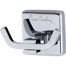 Normadia Roma Bornozluk Askılığı Çiftli Krom, Şık ve Pratik Duş Rafı