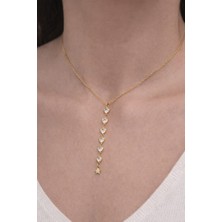 Dasemura Kalpli Çelik Y Kolye