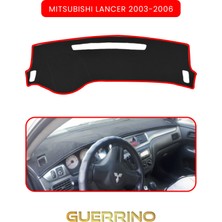 Özgürce Kırmızı Kenarlı Mitsubishi Lancer 2003-2006 Torpido Koruma Kılıfı