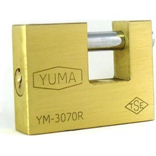 Tp Buğz Eco Lounge Yuma Kayar Milli Pirinç Asma Kilit 68 mm - Yeni Tip