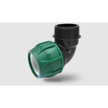 İntora Poelsan Siyah 20X1/2 Erkek Dirsek