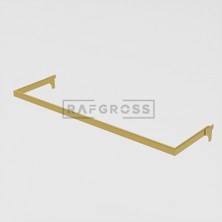 Normadia Çok Amaçlı Giyim ve Mağaza Raf Sistemi, 90 cm U Askı, Şık ve Kullanışlı