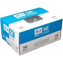 İntora Made 10 mm Plastik Dubel 50 Adet