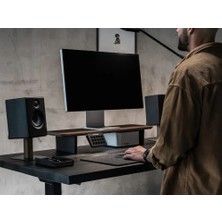 Clue Doğal Ahşap Amerikan Huş Kontraplak Monitör Yükseltici