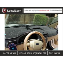 Özgürce 2004-2008 Ford Connect Için Uygun Torpido Koruma Halısı Örtüsü