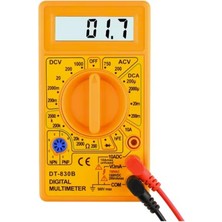 Zhltools Dijital Avometre Multimetre Ölçü Aleti Akım Ölçer DT-830B