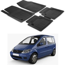 Özgürce Vaneo W414 2001-2005 Uyumlu Paspas Seti, Dayanıklı ve Şık Tasarım