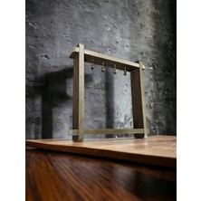 Normadia Doğal Ahşap Anahtralık Duvar Askılığı, Şık ve Işlevsel Tasarım