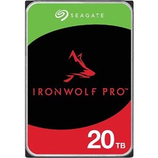 SHC4200 20 Tb 3.5 Ironwolf Sata3 7200RPM 256MB ST20000NT001 (5 Yil Resmi Dist Garantili)