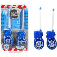 Luminoo Eccho Walkie Talkie Polis Telsizi Temalı Sesli Işıklı - Mavi