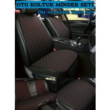 Özgürce Tay Tüyü Oto Koltuk Minder Seti, Tam Koruma, Ön ve Arka Uyumlu