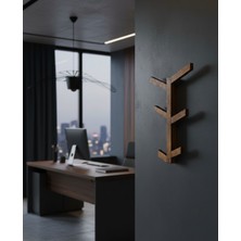 Normadia Dallı Ahşap Askılık 35X45 – Estetik ve Fonksiyonel Duvar Dekoru