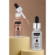 Ttt 2'li Damlalık Şişeli Likit Aydınlatıcı Highlighter Seti