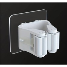 Normadia 4’lü Yapışkanlı Fırça ve Süpürge Sap Tutucu Seti