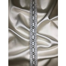 Ezel-in Tekstil Aksesuarları Dekoratif Simli Saçak Şerit, 5 Metre, KOD-P355