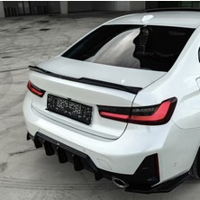 Aftermarket Bmw G20 Sedan 2018+ / G80 M3 2022+ Roof Spoiler Parlak Siyah