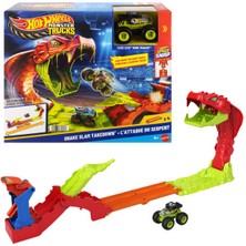 Hot Wheels Monster Trucks Snake Bite Güç Darbesi Oyun Seti JJN44