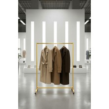 Normadia Metal Ayaklı Elbise Askısı, 150X100X45 Cm, Dayanıklı ve Şık Tasarım