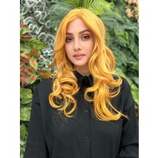 Aura Peruk Koyu Sarı Mat Görünümdeki Şahane Stella Modelimiz