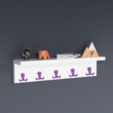 Normadia Renkli Çocuk Odası Çok Amaçlı Duvar ve Kapı Askısı Seti