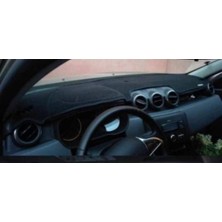Özgürce Dacia Duster 2018-2020 Siyah Kenar Torpido Koruma Halısı
